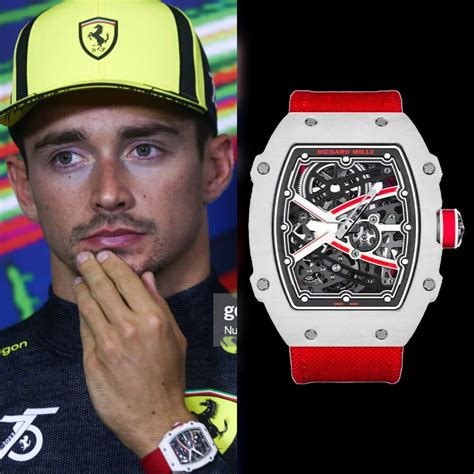 charles leclerc richard mille watch price|Richard Mille watches.